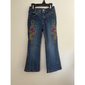 Vintage Disney That's So Raven Girls Jeans Sz 5 Denim Embellished Flared Y2K 90s